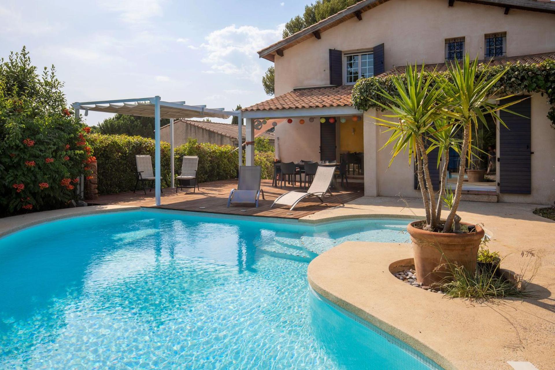 Villa Lumineuse Avec Piscine Chambres Ou Villa Saint-Georges-d'Orques Экстерьер фото
